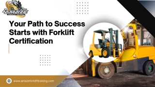forklift training programs
