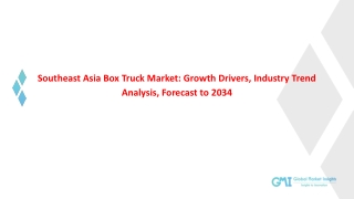 Southeast Asia Box Truck Market