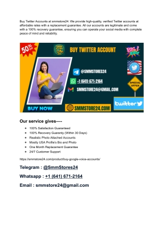 Buy Twitter Accounts – A Developer's Secret Weapon