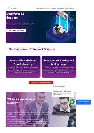 Salesforce L2 Support Services