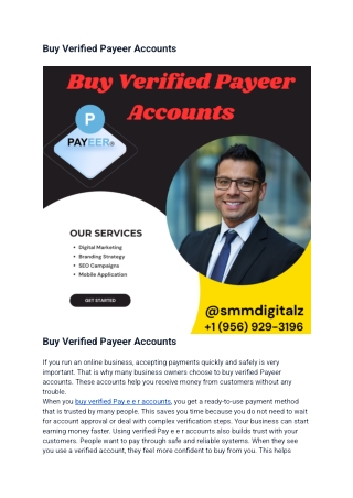 Manager, Key Accounts - Careers at  Payeer Sell My Buy Verified Payeer Accounts?