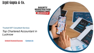 Top Chartered accountant in Lucknow