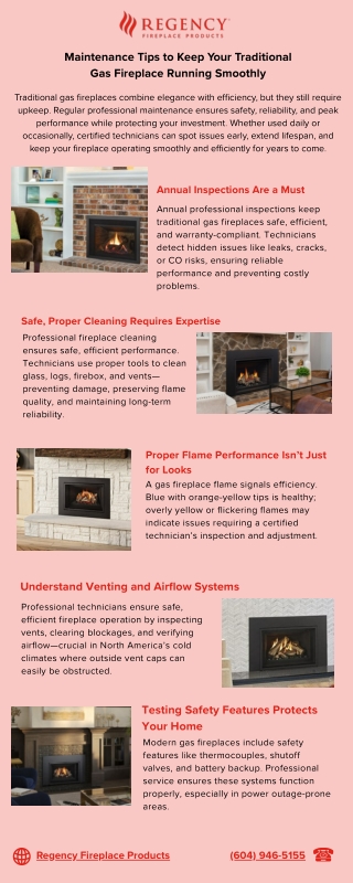 Maintenance Tips to Keep Your Traditional Gas Fireplace Running Smoothly