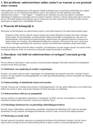 Rode vlaggen bij online casino's: onbetrouwbaar casino herkennen en wat je eraan