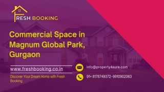 Premium Office Space for Rent in Magnum Global Park, Golf Course Extension Road,