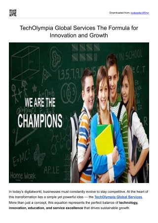 TechOlympia Global Services