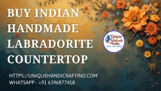 Buy Indian Handmade Labradorite Countertop