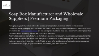 Wholesale soap packaging in Chennai, Tamil nadu