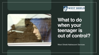 what to do when your teenager is out of control