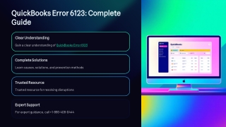 QuickBooks Error 6123 Troubleshooting Guide