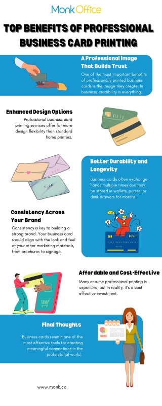 Top Benefits of Professional Business Card Printing