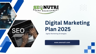 Digital Marketing plan 2025.