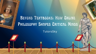 Beyond Textbooks How Online Philosophy Shapes Critical Minds