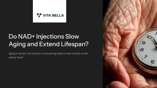 NAD  Injections & Shots: Benefits of NAD  for Energy, Anti-Aging & Brain Health