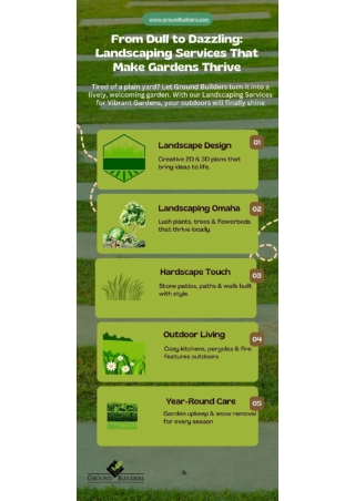 Landscaping Services That Make Gardens Thrive