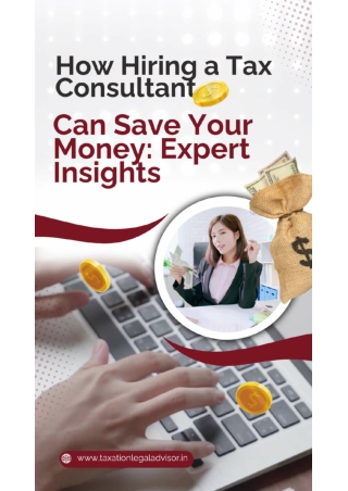 How Hiring a Tax Consultant Can