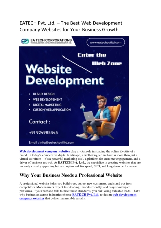 Website Development