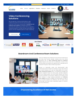Premium And Secure Video Conferencing System for Office Teams