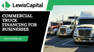 Commercial Truck Financing for Businesses