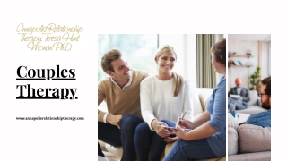 Couples Therapy: Expert Guidance from Dr. Teresa Hunt Monan