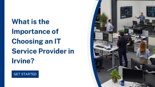 What is the Importance of Choosing an IT Service Provider in Irvine?