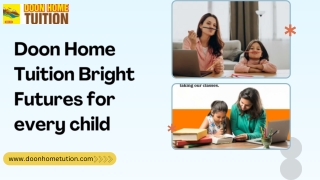 Doon Home Tuition: A Modern Approach to Education