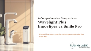 Wavelight Plus InnovEyes vs Smile Pro