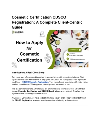 Cosmetic License – Everything You Need To Know