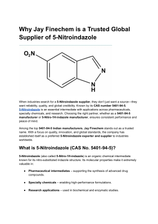 5-Nitroindazole