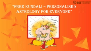 Online Free Kundali: Your Personalized Astrological Chart