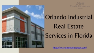 Orlando Industrial Real Estate Services in Florida