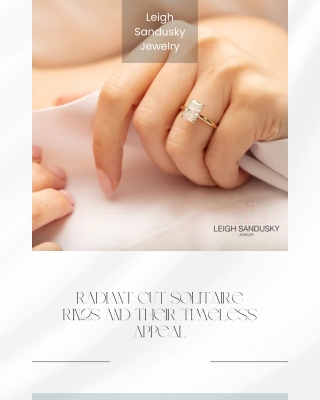 Radiant Cut Solitaire Rings and Their Timeless Appeal