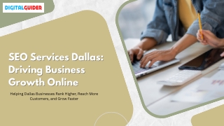 SEO Services Dallas Driving Business Growth Online