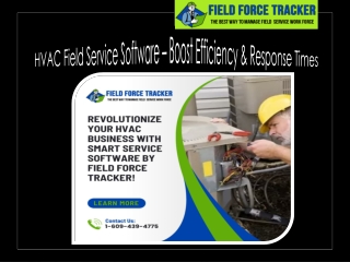 HVAC Field Service Software – Boost Efficiency & Response Times