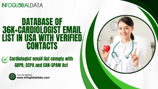 How To Reach Cardiologists Using A Verified Email List?