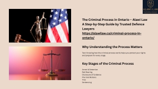 Step-by-Step Guide to Ontario’s Criminal Process – Alawi Law