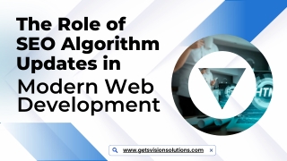 The Role of SEO Algorithm Updates in Modern Web Development
