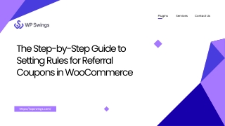 Coupon Referral Program for WooCommerce | WP Swings