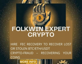 TRUSTED CRYPTO RECOVERY SERVICE EVER Hire FOLKWIN EXPERT RECOVERY.