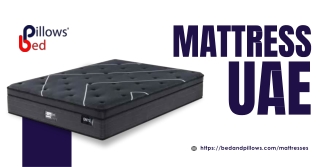 Bed and Pillows – Premium Mattress UAE for Luxurious Sleep