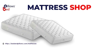 Bed and Pillows – The Mattress Shop for Perfect Comfort