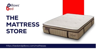 Bed and Pillows – The Mattress Store for Premium Comfort