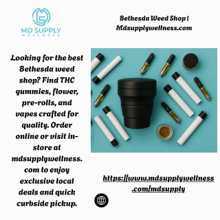 Bethesda Weed Shop  Mdsupplywellness.com
