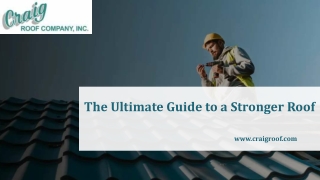 New Roof Replacement Service