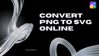 Convert PNG to SVG online