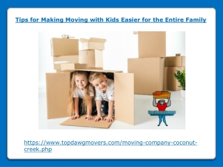 Tips for Making Moving with Kids Easier for the Entire Family