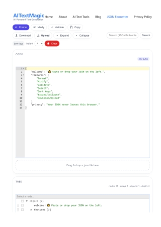 Json validator online