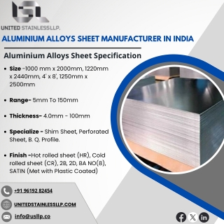 Aluminium Alloys Sheet Sheet Coil Strip - United Stainless LLP (1)