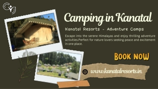 Unwind in Style with Luxury Camping in Kanatal