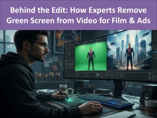Behind the Edit How Experts Remove Green Screen from Video for Film & Ads
